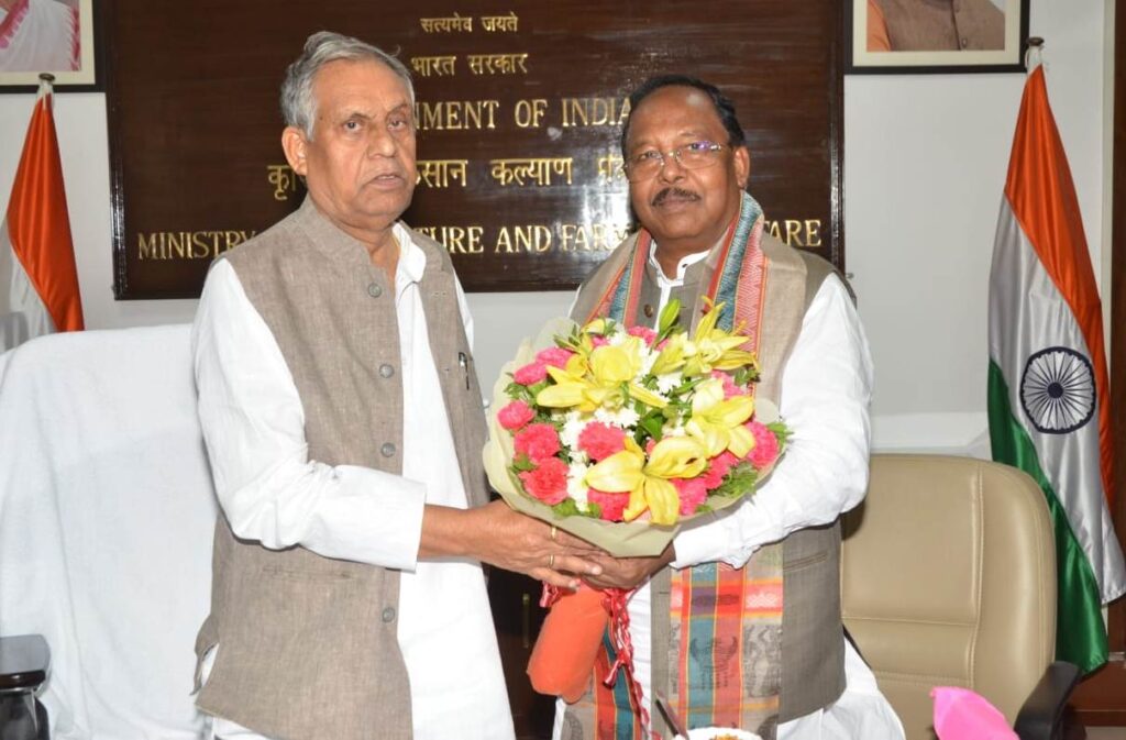 रायपुर : किसानों के हित में छत्तीसगढ़ को मिलेगी हरसंभव मदद : श्री रामनाथ ठाकुर