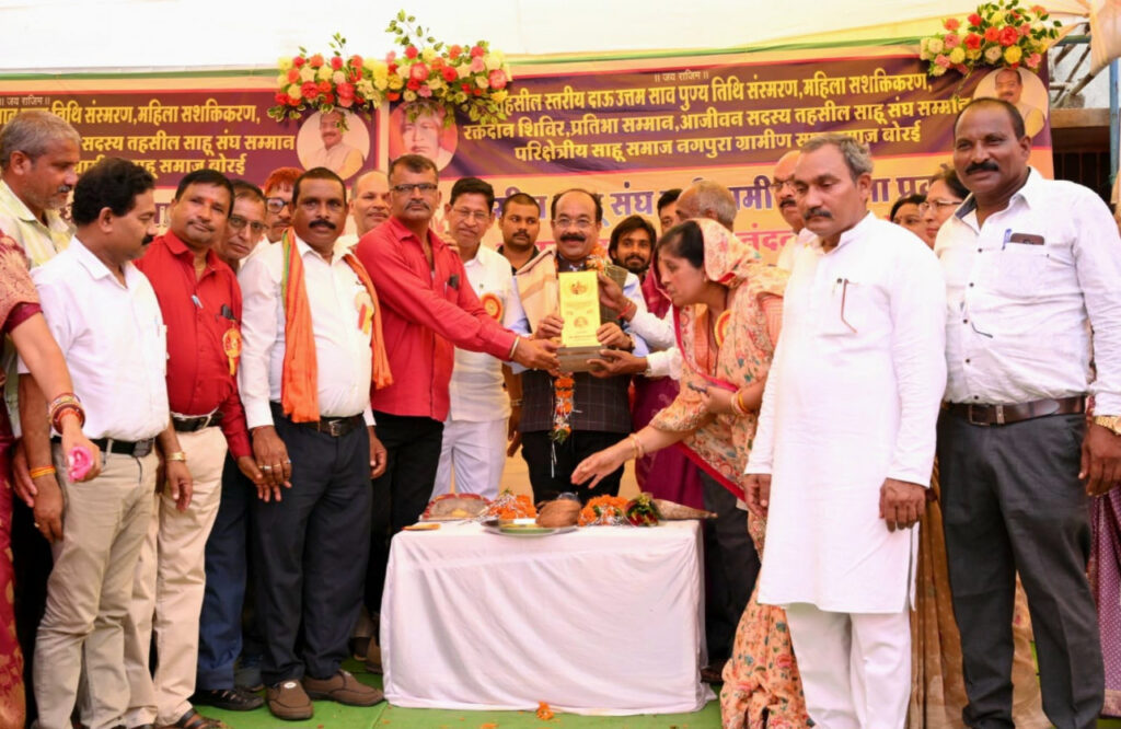 रायपुर : उप मुख्यमंत्री श्री अरुण साव प्रतिभा सम्मान समारोह में हुए शामिल
