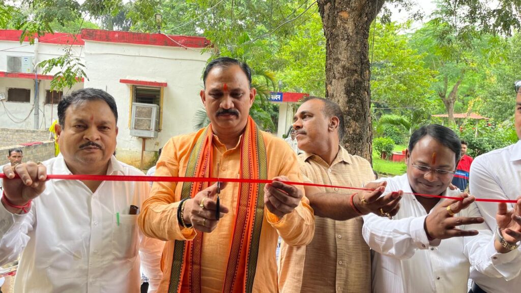 रायपुर : स्वास्थ्य मंत्री श्री श्याम बिहारी जायसवाल ने किया महर्षि चरक सदन का लोकार्पण