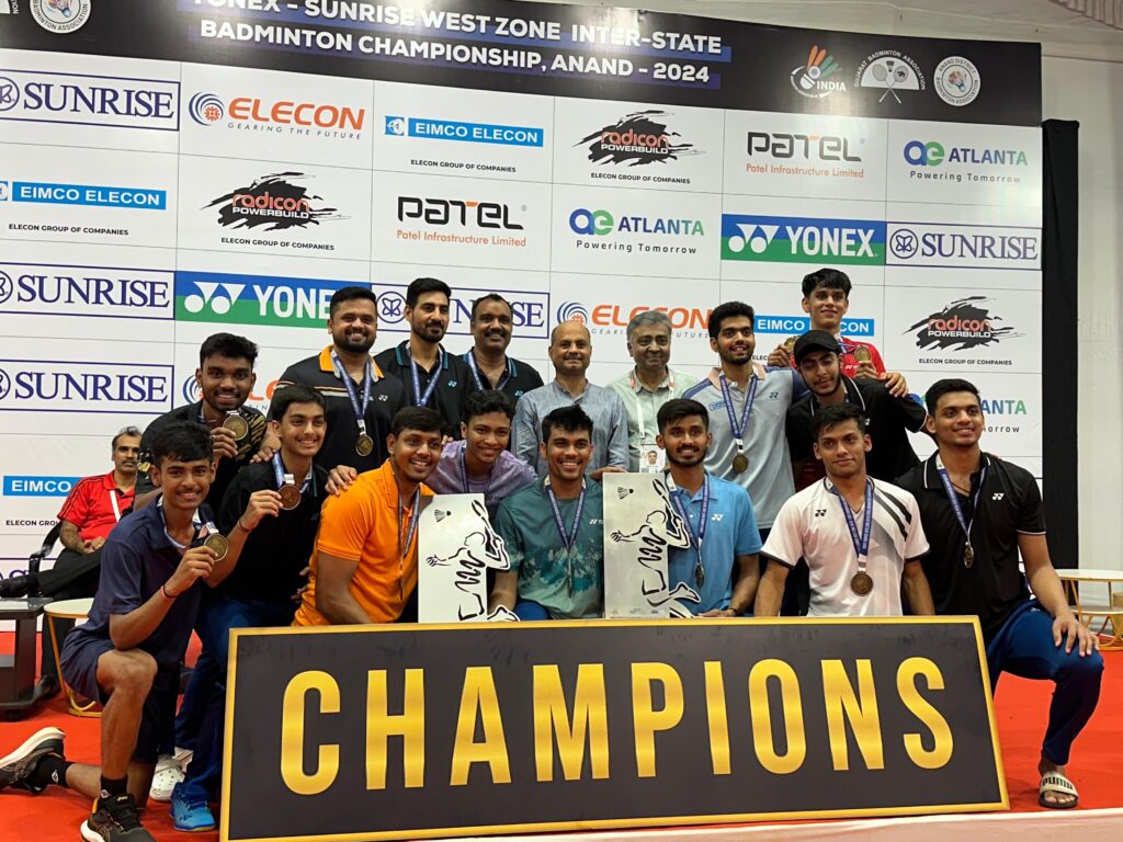 हरशित ठाकुर का पश्चिम क्षेत्र बैडमिंटन टूर्नामेंट में चमकदार प्रदर्शन…