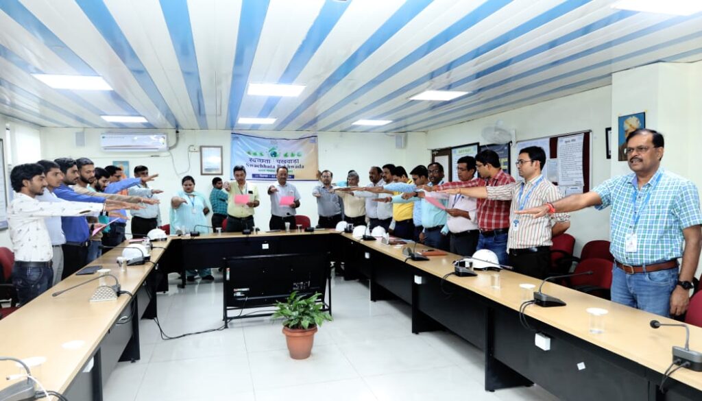 NTPC कोरबा ने स्वच्छता पखवाड़ा 2024 के तहत स्वच्छता की प्रतिबद्धता जताई
