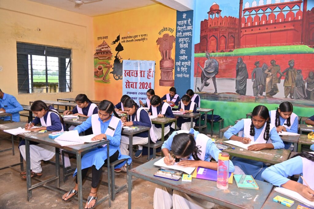 एनटीपीसी- सीपत में स्वछता ही सेवा -2024 के तहत चित्रकला प्रतियोगिता का आयोजन..