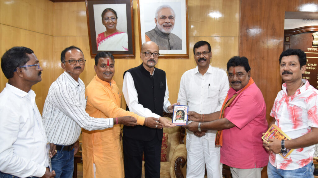 रायपुर : राज्यपाल श्री डेका से विधायक श्री साहू ने की सौजन्य भेंट