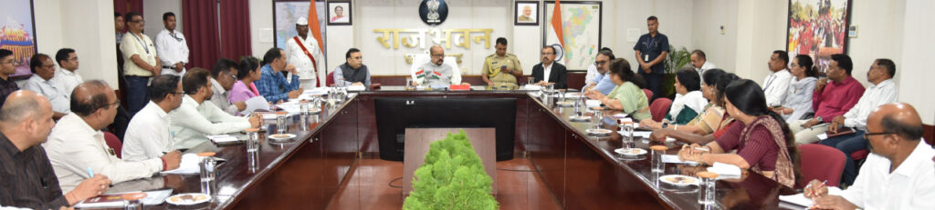रायपुर : राष्ट्रपति श्रीमती द्रौपदी मुर्मु के प्र्रवास के संबंध में राज्यपाल श्री डेका ने तैयारियों की समीक्षा की