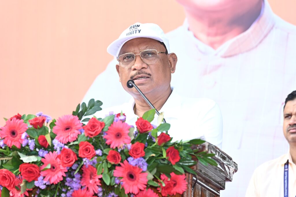 मुख्यमंत्री श्री विष्णु देव साय ने राष्ट्र की एकता, अखंडता के लिए राजधानी वासियों के साथ लगाई एकता दौड़