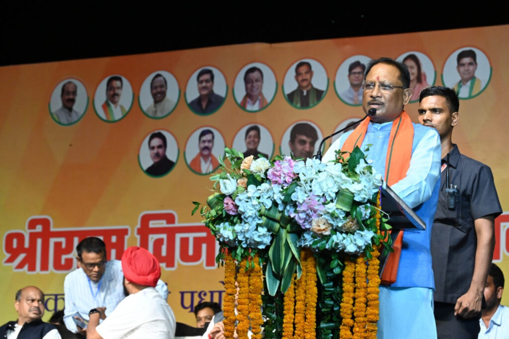 रायपुर : असत्य पर सत्य और बुराई पर अच्छाई की जीत का पर्व है दशहरा: मुख्यमंत्री श्री विष्णु देव साय