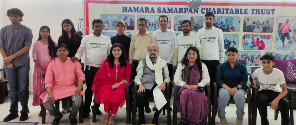 रायपुर : राज्यपाल श्री डेका ने हमारा समर्पण चैरिटेबल ट्रस्ट के कार्यों को सराहा