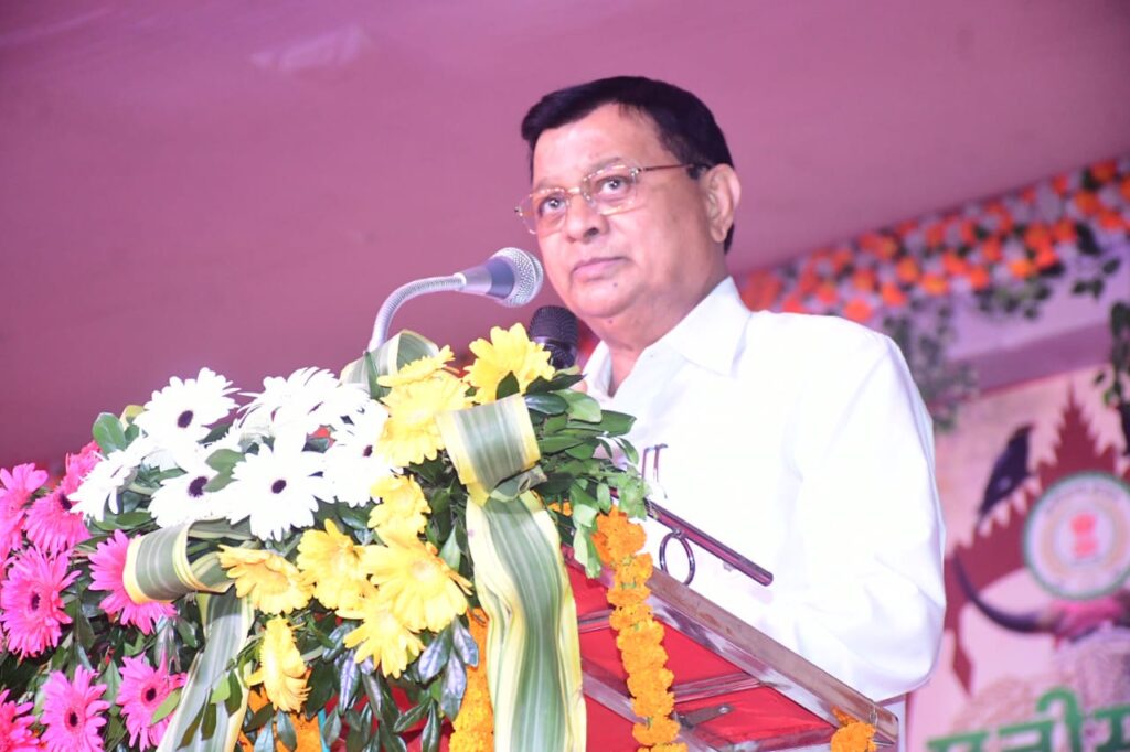 कोरबा : विकास के पथ पर तेजी से आगे बढ़ रहा हमारा छत्तीसगढ़ – मंत्री श्री लखनलाल देवांगन