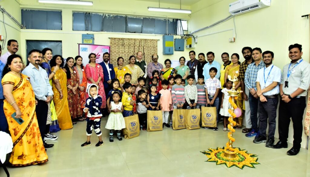 एनटीपीसी कोरबा ने कुपोषित बच्चों के लिए ‘पोषण आहार वितरण’ कार्यक्रम आयोजित किया..