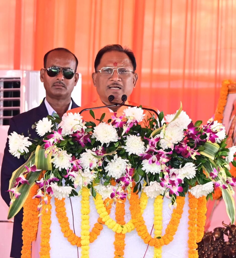 कोरबा जिला विकास की राह में आगे बढ़ रहा हैः-मुख्यमंत्री श्री विष्णुदेव साय…प्रदेश मे सांय-सांय विकास हो रहा हैः- मुख्यमंत्री श्री साय…