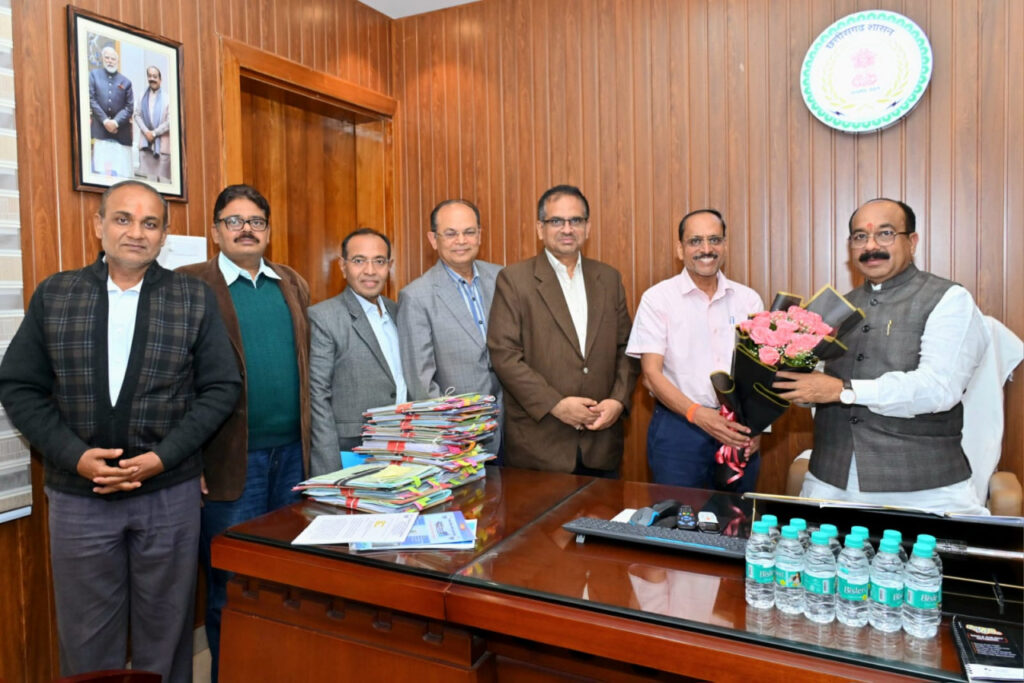 रायपुर : उप मुख्यमंत्री श्री अरुण साव को इण्डियन वाटर वर्क्स एसोशिएशन ने राष्ट्रीय सम्मेलन के शुभारंभ कार्यक्रम की अध्यक्षता के लिए दिया आमंत्रण