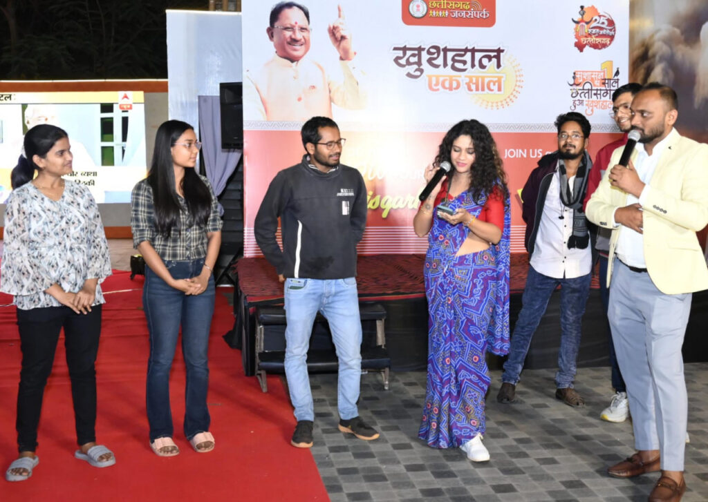 रायपुर : सुशासन दिवस के अवसर पर नालंदा परिसर में ‘खुशहाल एक साल’ इवेंट का किया गया सफलतापूर्वक आयोजन