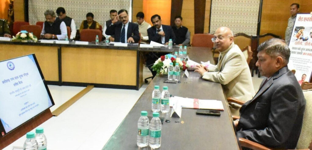 रायपुर : जस्टिस सप्रे की अध्यक्षता में छत्तीसगढ़ राज्य सड़क सुरक्षा परिदृश्य की गई समीक्षा बैठक