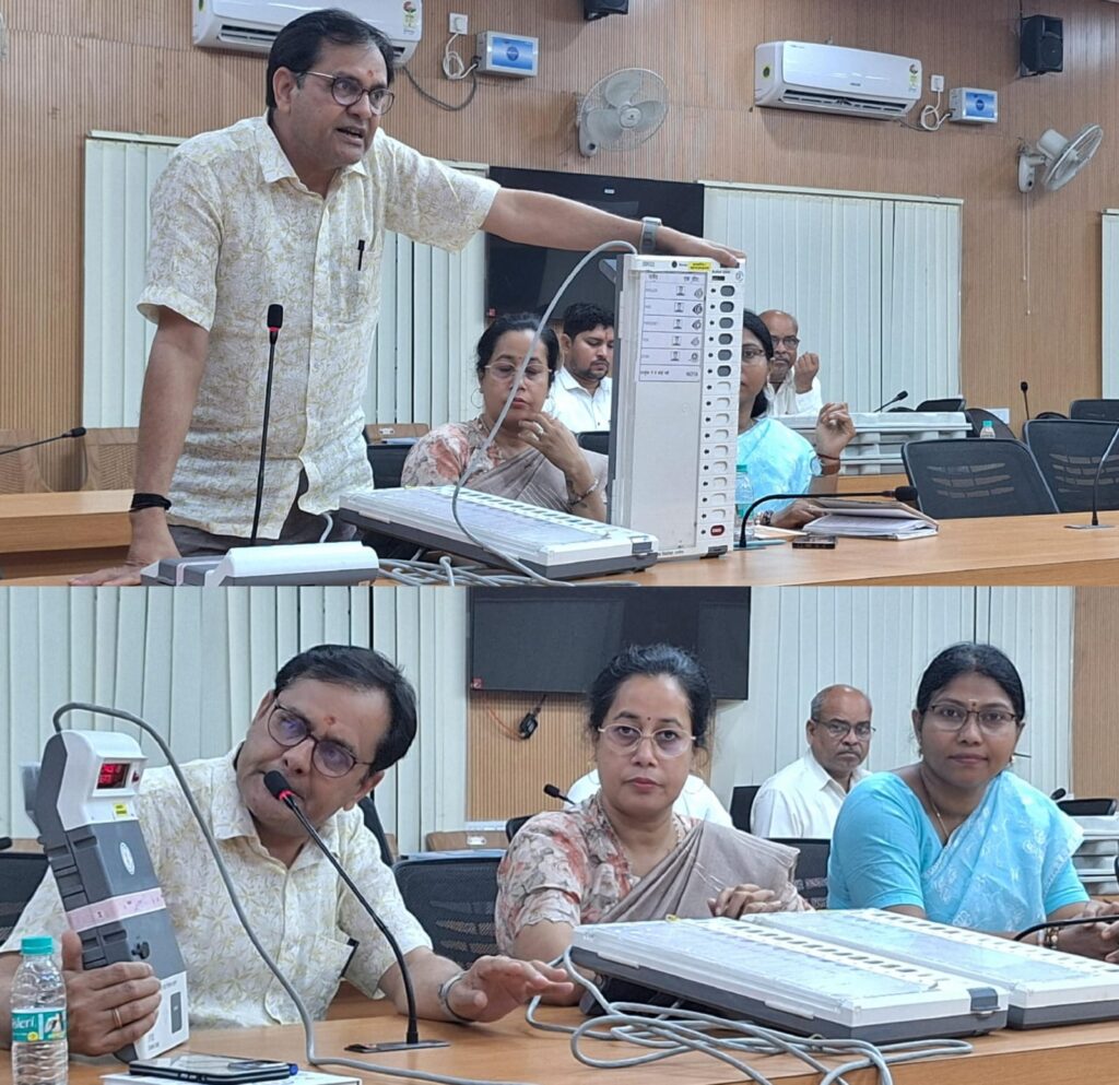 महापौर और पार्षद चुनने के लिए दो बार बटन दबाने होंगे, नगर पालिक निगम अंतर्गत 292 मतदान केंद्रों में रखी जाएंगी 2 बैलेट यूनिट…