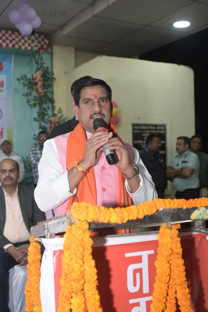 जीवन में खेल का बड़ा महत्व केंद्रीय राज्य मंत्री श्री तोखन साहू