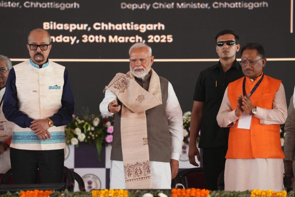 प्रधानमंत्री श्री नरेंद्र मोदी ने किया सुपर क्रिटिकल थर्मल पावर परियोजना कार्य का शुभारंभ..
