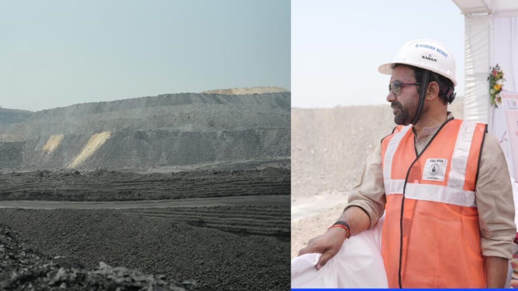 रायपुर : केंद्रीय कोयला मंत्री श्री जी किशन रेड्डी ने किया विश्व के दूसरे बड़े गेवरा कोयला खदान का निरीक्षण