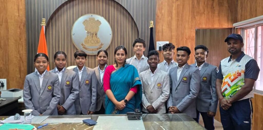 रायपुर : खेलो इंडिया यूथ गेम्स 2025 में भाग लेंगे छत्तीसगढ़ के 12 मल्लखंब खिलाड़ी