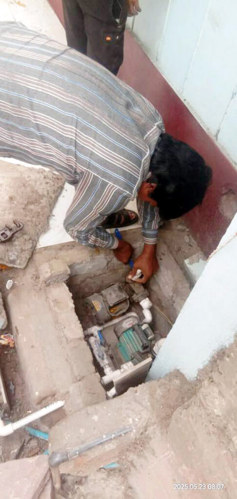 नलों में टुल्लू पंप लगाने वालों पर निगम की कार्यवाही , जप्त किए गए 08 टुल्लू पंप