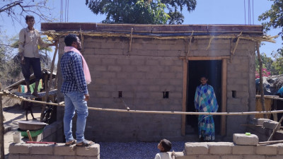 रायपुर : बस्तर के सुदुर अंचलों के अतिसंवेदनशील क्षेत्रों में भी पक्के आवास का सपना हो रहा है साकार’