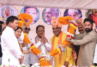 रायपुर : चन्द्रनाहू कुर्मी क्षत्रीय समाज के केन्द्रीय महाधिवेशन में शामिल हुए मुख्यमंत्री श्री साय