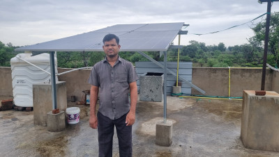 रायपुर : पीएम सूर्य घर मुफ्त बिजली योजना से हितग्राही जीवन कुर्रे को बिजली बिल से मिला छुटकारा