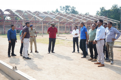 रायपुर : मुख्यमंत्री जशपुर में राज्य स्तरीय योग दिवस कार्यक्रम में होंगे शामिल…कलेक्टर ने रणजीता स्टेडियम में तैयारियों का लिया जायजा..