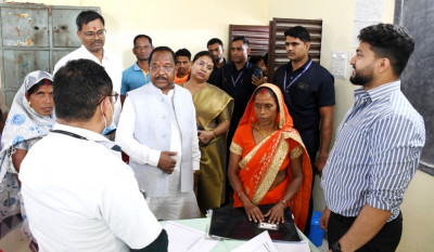 रायपुर : लोगों का कल्याण ही हमारा सेवा धर्म: मंत्री श्री नेताम