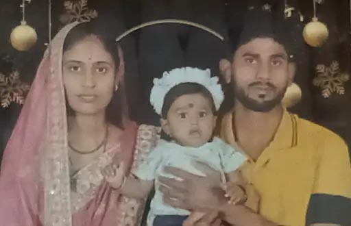 बच्ची की छट्ठी मनाने को लेकर हुए विवाद के बाद पति ने पत्नी पर तवा से ताबड़तोड़ वार कर की हत्या…