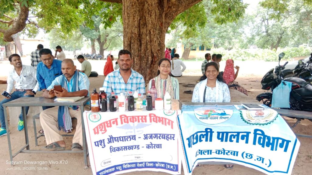 चुईया में जागरूकता सह लाभ संतृप्ति शिविर आयोजितशिविर में अनेक हितग्राही हुए लाभान्वित