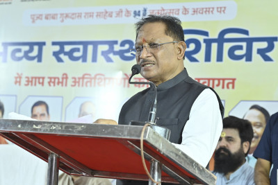 रायपुर : संतुलित आहार, नियमित व्यायाम और समय-समय पर जांच ही रोगों से बचाव का मूल मंत्र : मुख्यमंत्री श्री विष्णु देव साय