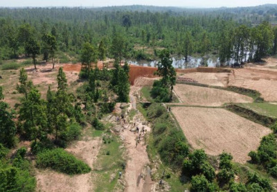 रायपुर : नाला संवर्धन से ग्रामों के किसानों को मिल रहा है सीधा लाभ