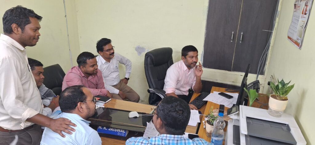 ई-आफिस के अन्तर्गत विभिन्न विभागों को दी जा रही प्रशिक्षण…कलेक्टर द्वारा विभागों के लिए शेड्यूल जारी