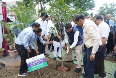 रायपुर : एक पेड़ माँ के नाम अभियान पर्यावरण संरक्षण का प्रतीक: मंत्री श्री केदार कश्यप