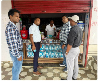 रायपुर : कोटपा एक्ट के तहत तंबाकू बिक्री पर कार्रवाई