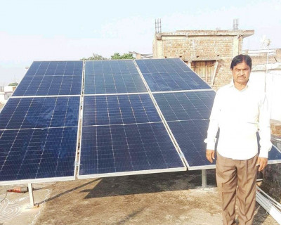 रायपुर : प्रधानमंत्री सूर्यघर योजना से सतीश धावलकर का घर बना ऊर्जा उत्पादन का स्रोत