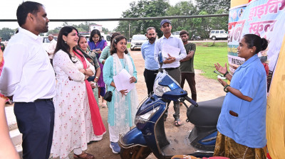 रायपुर : ‘स्कूटी दीदी’ बनीं आत्मनिर्भर भारत की प्रतीक – मुख्यमंत्री श्री विष्णु देव साय ने सराहा एनु का जज़्बा