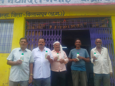 रायपुर : खाद-बीज की उपलब्धता से खेती-किसानी का काम जोरों पर