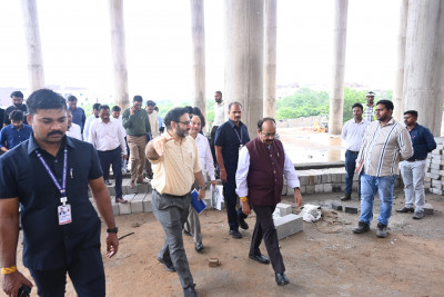 रायपुर : विधानसभा के नए भवन का काम सितम्बर तक पूर्ण करने का लक्ष्य, इंटीरियर और फर्नीचर का काम जोरों पर