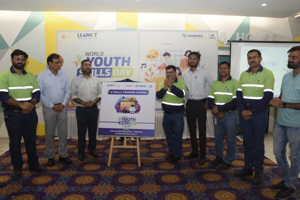 बालको के वेदांता स्किल स्कूल में एआई स्किल्स ट्रेनिंग प्रोग्राम का शुभारंभ