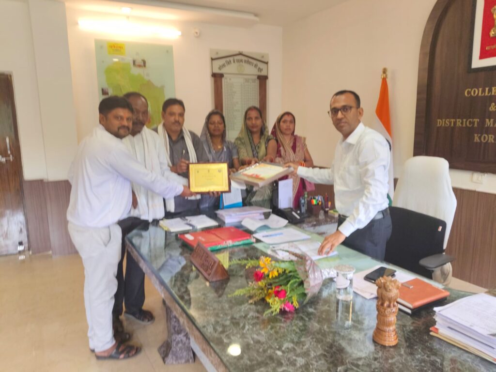 जल संरक्षण के क्षेत्र में उत्कृष्ट कार्य के लिए ग्राम पंचायत दोंदरों को मिला भारत सरकार से सम्मान