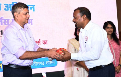 रायपुर : आदि कर्मयोगी अभियान: जनजातीय बहुल गांवों मेंबुनियादी सुविधाएं होंगी