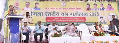 रायपुर : छत्तीसगढ़ देश का ऑक्सीजोन: वनमंत्री श्री केदार कश्यप 