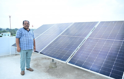 रायपुर : प्रधानमंत्री सूर्यघर-मुफ्त बिजली योजना से सुनीत लाल का बिजली बिल हुआ शून्य