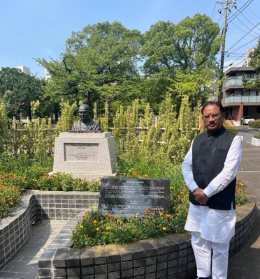 रायपुर : मुख्यमंत्री श्री विष्णुदेव साय ने टोक्यो के ‘लिटिल इंडिया’ पहुँचकर महात्मा गांधी को किया नमन