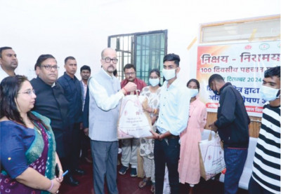 रायपुर : राज्यपाल श्री रमेन डेका बने छत्तीसगढ़ के सभी 33 जिलों में टीबी मरीजों के ‘निक्षय मित्र’