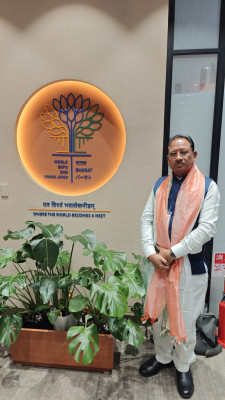 रायपुर : मुख्यमंत्री श्री विष्णु देव साय पहुँचे छत्तीसगढ़ पैवेलियन : वर्ल्ड एक्सपो 2025 में दिखी प्रदेश की संस्कृति और समृद्धि की अद्भुत झलक