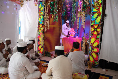 रायपुर : केन्द्रीय जेल रायपुर में आध्यात्मिक वातावरण में मनाया गया गणेश उत्सव