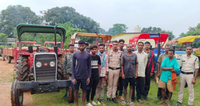 रायपुर : अवैध रेत उत्खनन पर प्रशासन की सख्ती, एनजीटी आदेश के उल्लंघन पर 14 ट्रैक्टर जब्ती की कार्रवाई..