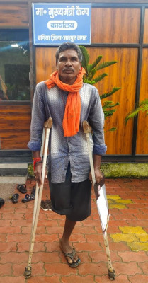 रायपुर : मुख्यमंत्री श्री विष्णुदेव साय की संवेदनशील पहल से दुर्याेधन राम को मिलेगा नया सहारा